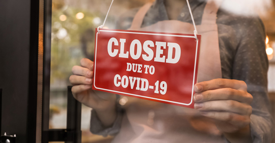 Business Closed Covid
