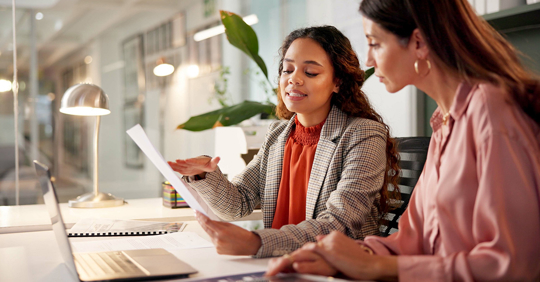 entrepreneur talking to a lawyer